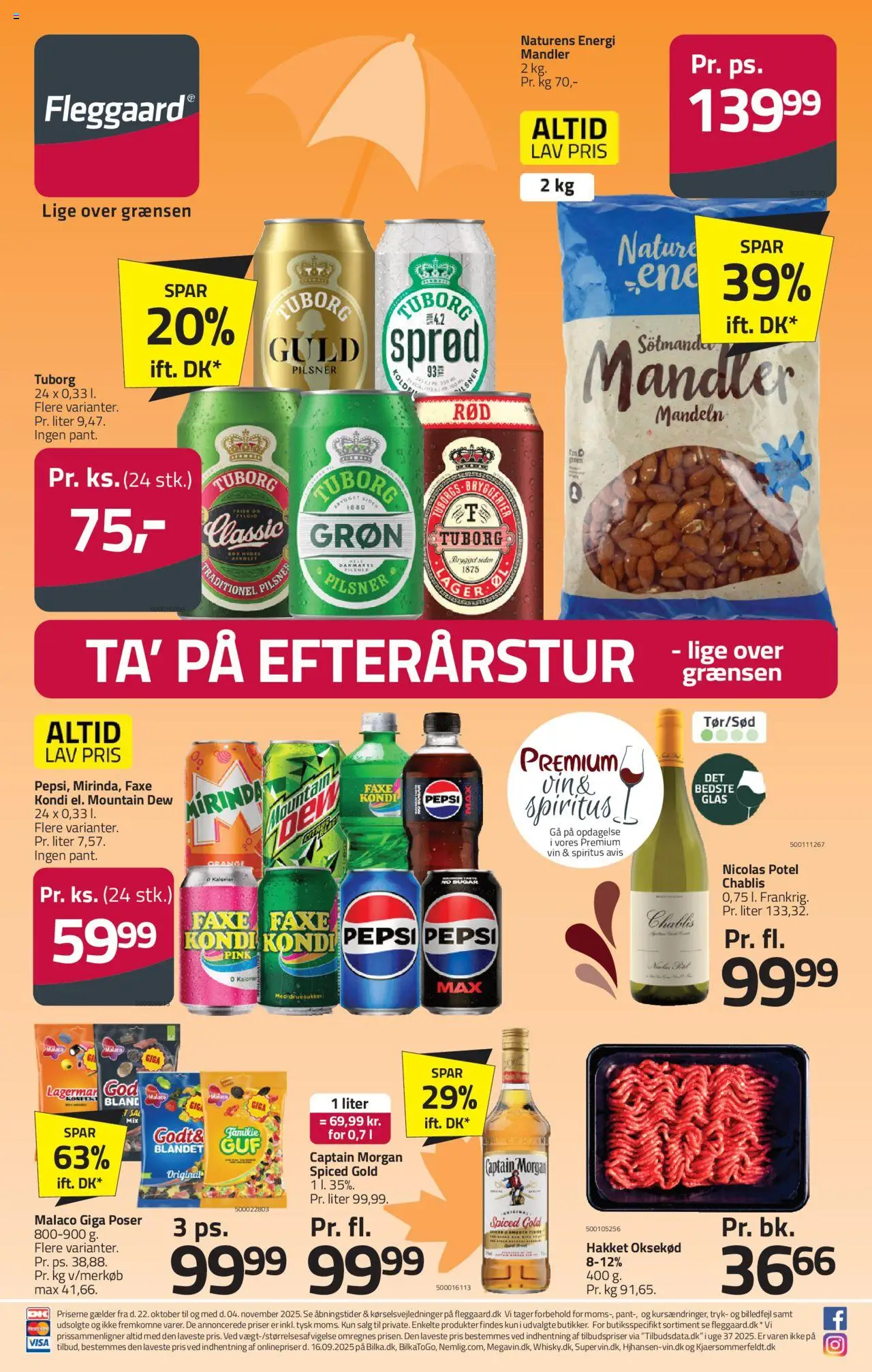 Fleggaard tilbudsavis gyldig fra 22/10/2025 - side 1