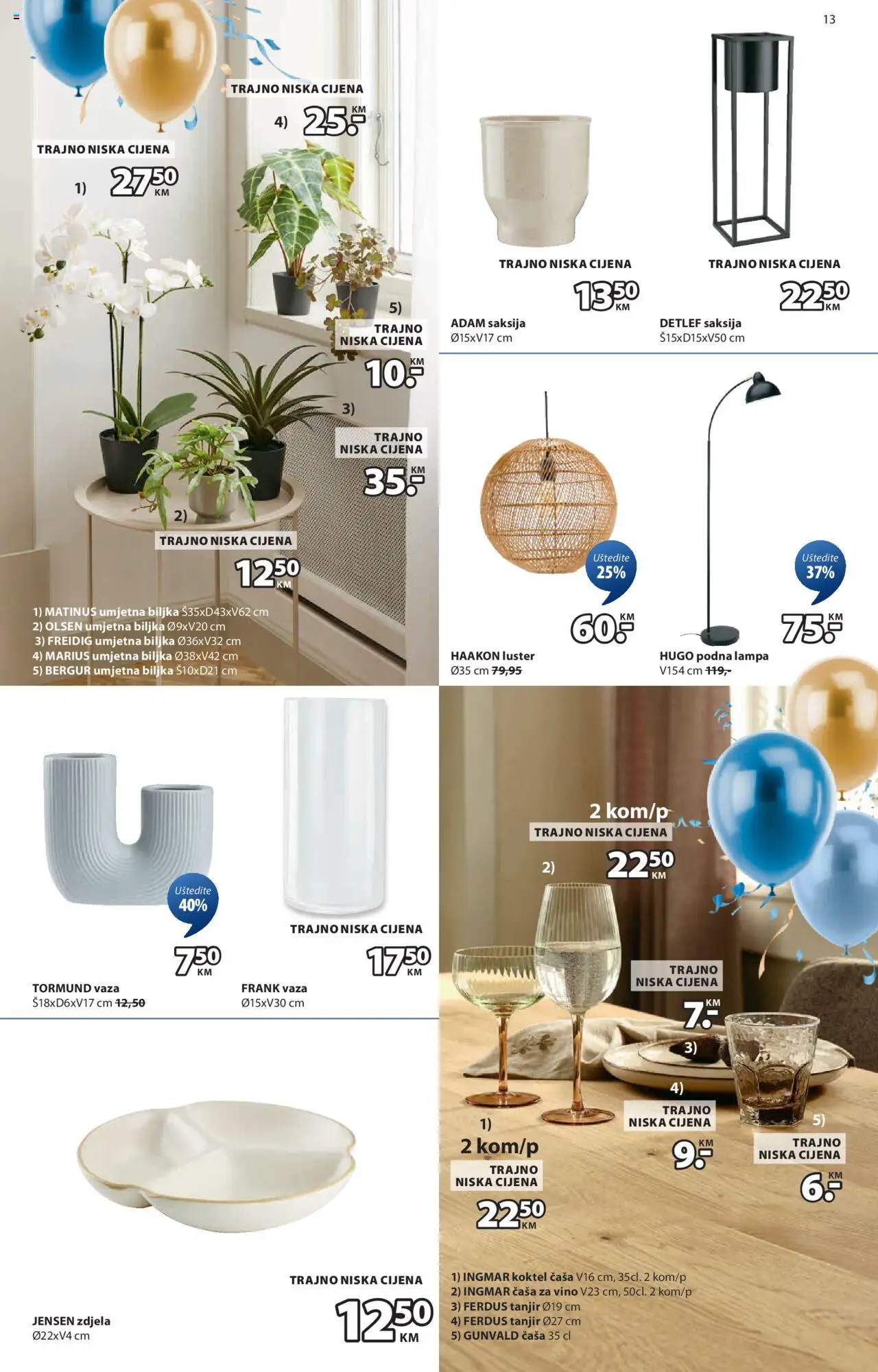 Pregled letka Katalog trgovine JYSK vrijedi od 2025.10.15