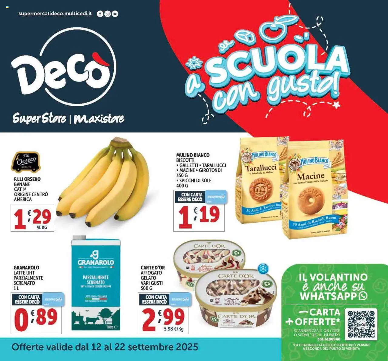 Volantino Decò valido da 12/09/2025 numero di pagina 1