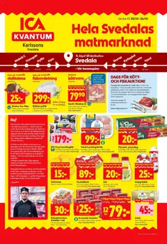Förhandsgranska reklamblad Svedala från butik ICA Kvantum gäller från 20/10/2025