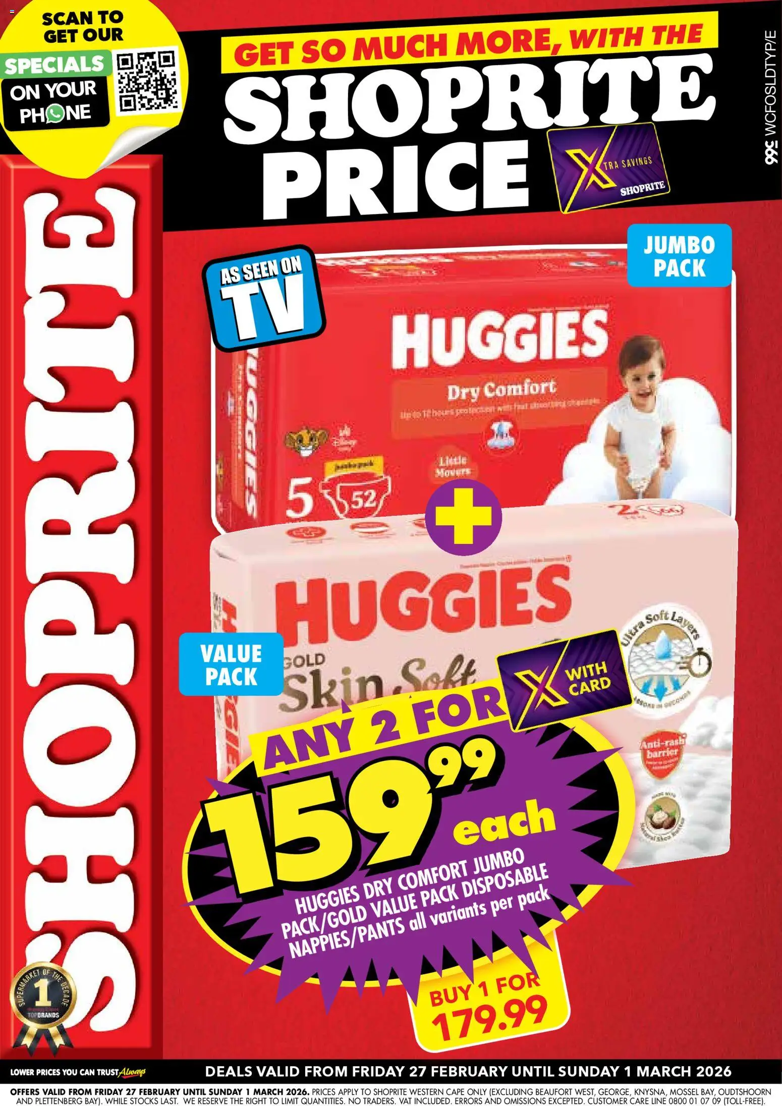 Preview of Shoprite flyer valid from 27/02/2026