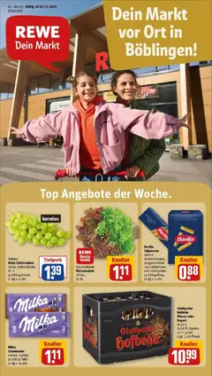 Vorschau von dem Prospekt des Geschäftes Rewe, gültig ab dem 02.11.2025