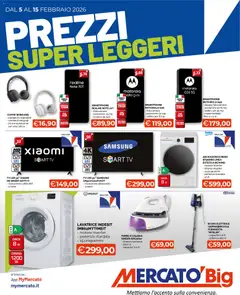 Anteprima dell'opuscolo Volantino Big dal negozio Mercatò valido da 05/02/2026