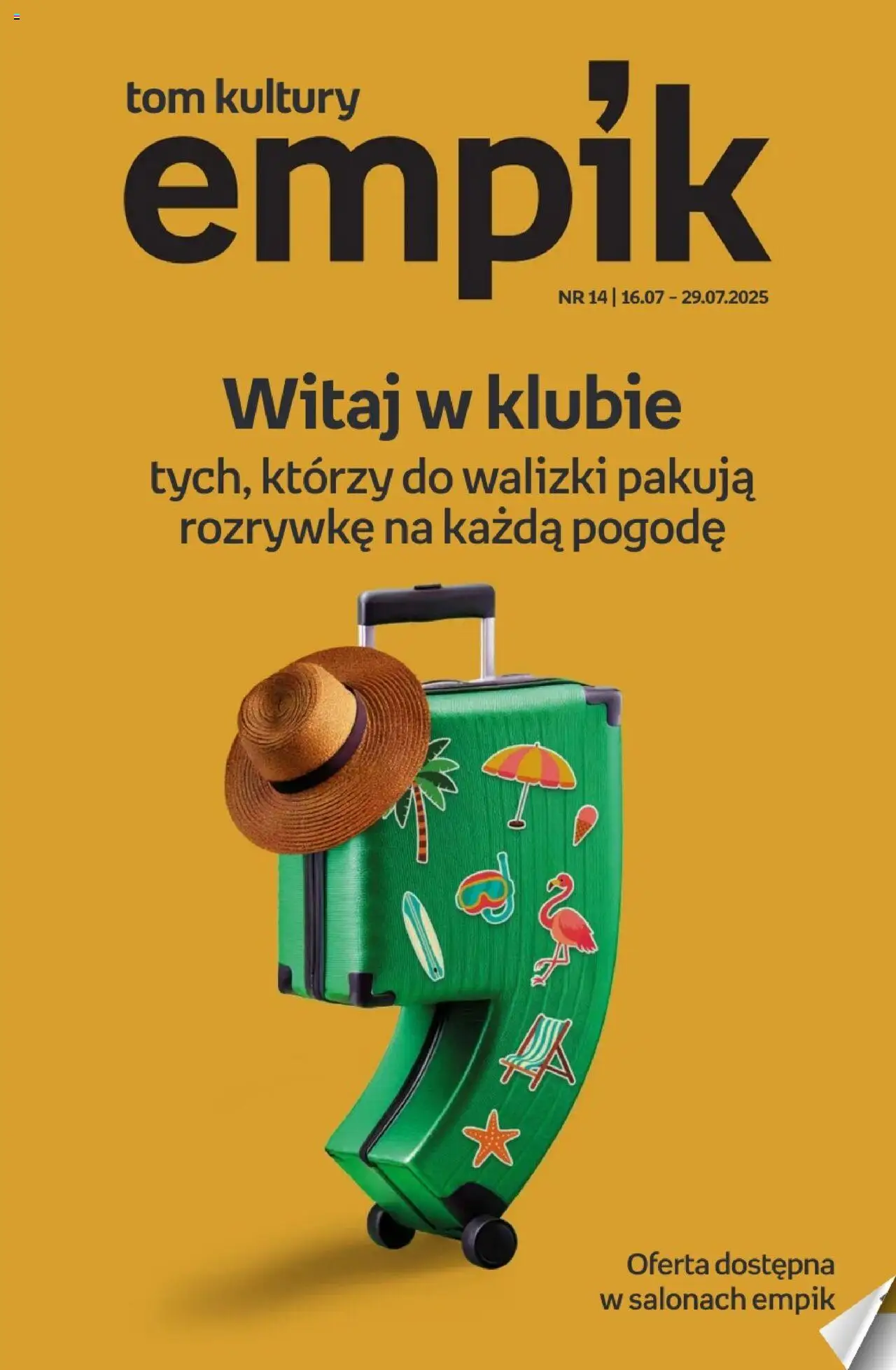 Empik Promocje od 16.07.2025 - Nowa Gazetka - Numer strony 1