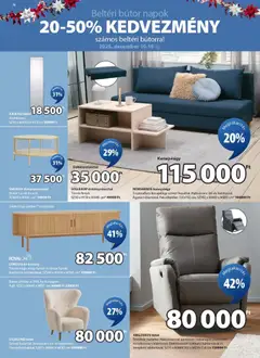 JYSK - Akciós újság JYSK megtekintése, amely érvényes 2025.12.10.-től | Oldal: 18