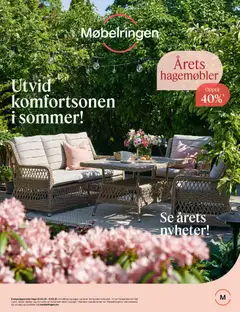 Forhåndsvis Møbelringen Årets hagemøbler fra butikk Møbelringen gyldig fra 10/03/2026