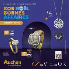 Prévisualisation de Bon Noël et bonnes affaires du magasin Auchan formulaire valide 21/10/2025