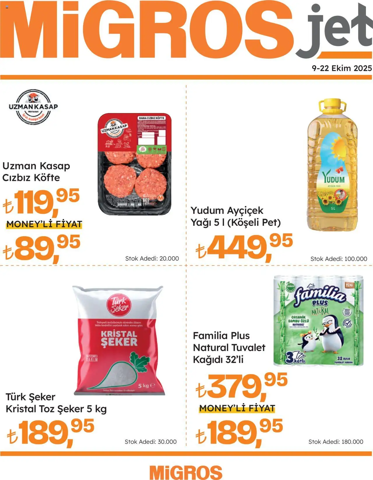 Migros Katalog 09 Ekim 2025 - Broşür "Migros Jet Dijital" - Sayfa numarası 1
