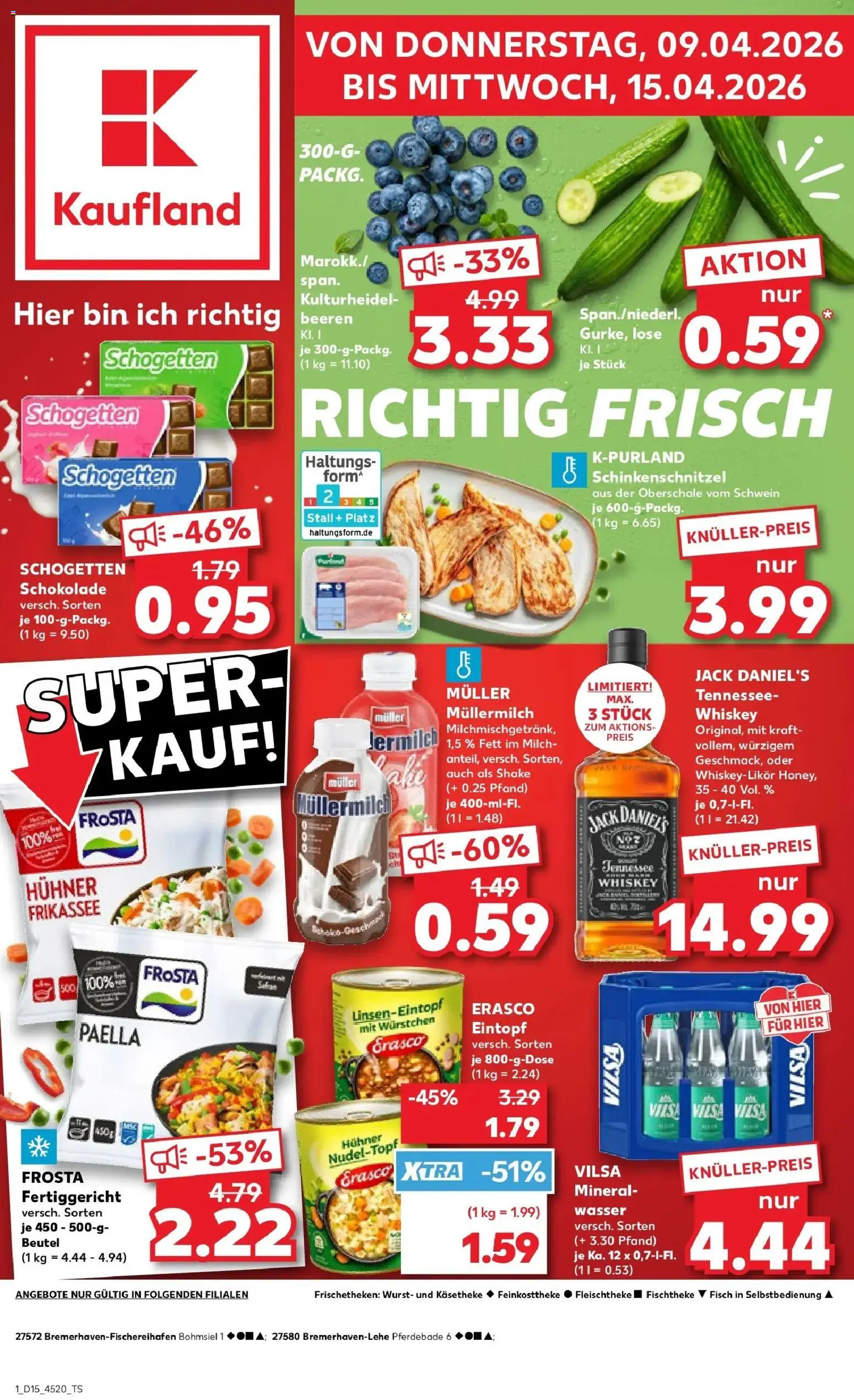 Vorschau von dem Prospekt des Geschäftes Kaufland, gültig ab dem 08.04.2026