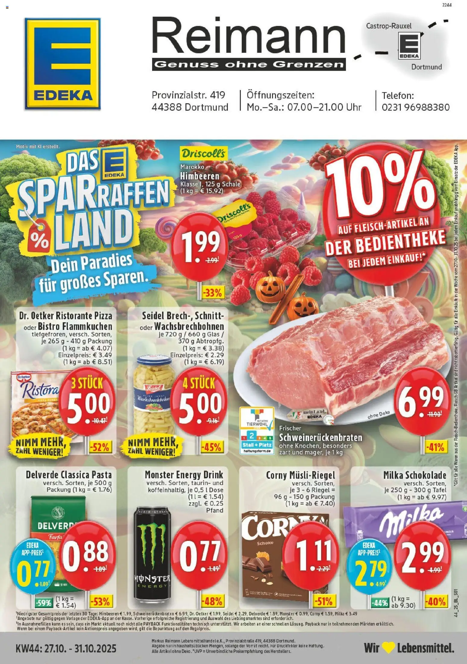 Vorschau von dem Prospekt des Geschäftes Edeka, gültig ab dem 26.10.2025