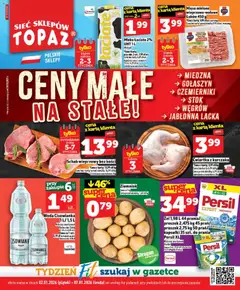 Pogląd gazetki "Ceny małe na stałe" ze sklepu Topaz ważnej od 02.01.2026