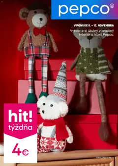 Náhľad Pepco letáku platného od 06.11.2025