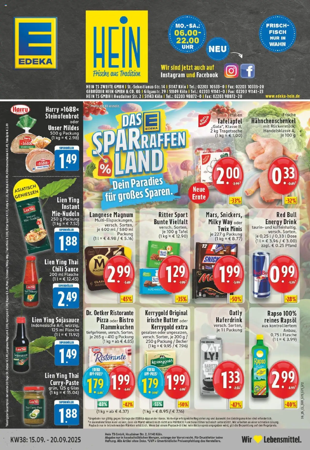 EDEKA Prospekt ab 14.09.2025 - Prospekt Köln Online