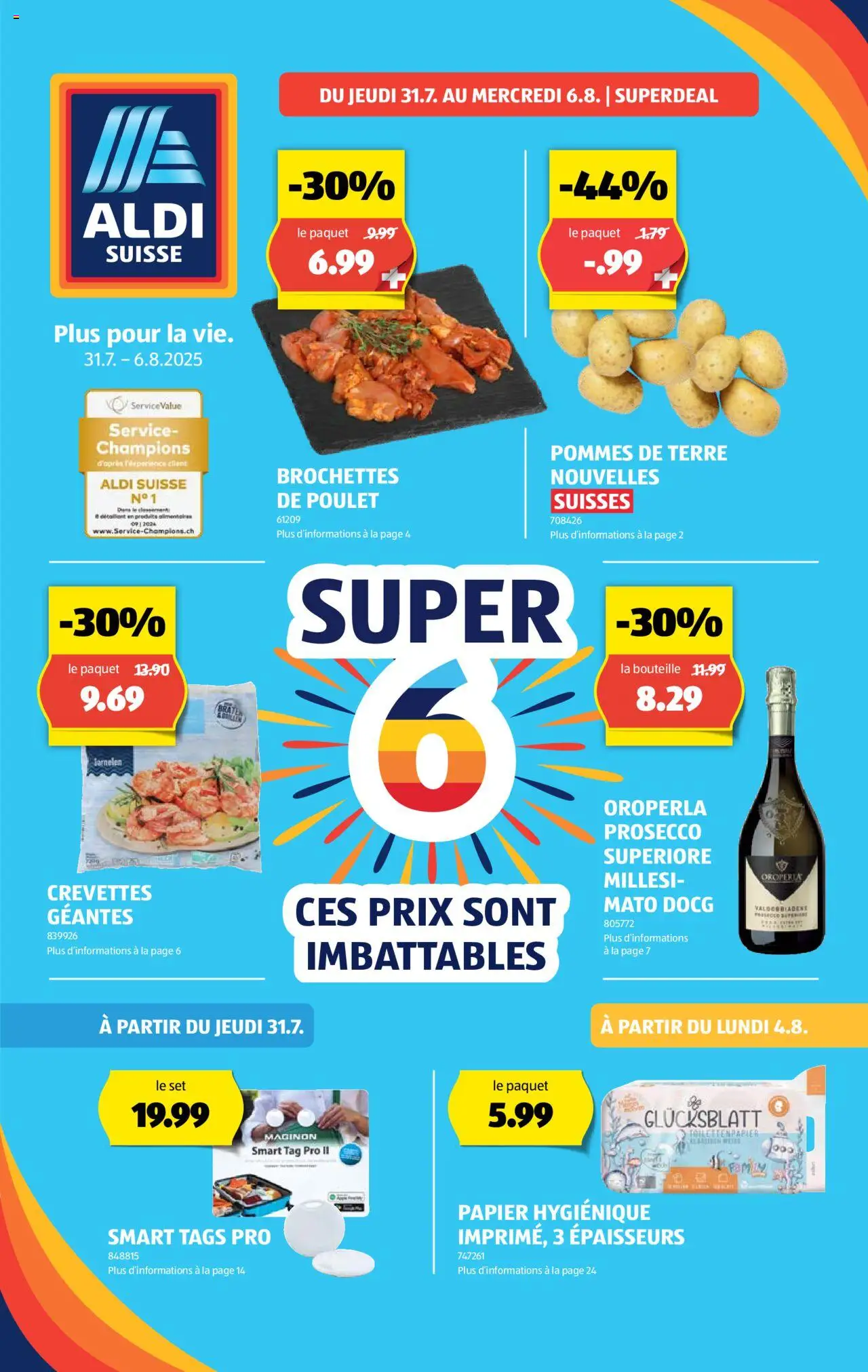 Aldi Prospectus ab 31.07.2025 - Seitennummer 1
