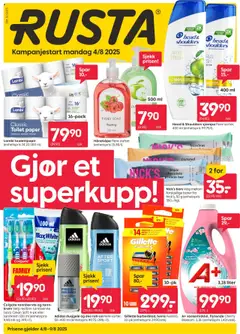 Forhåndsvis Kundeavis fra butikk Rusta gyldig fra 04/08/2025