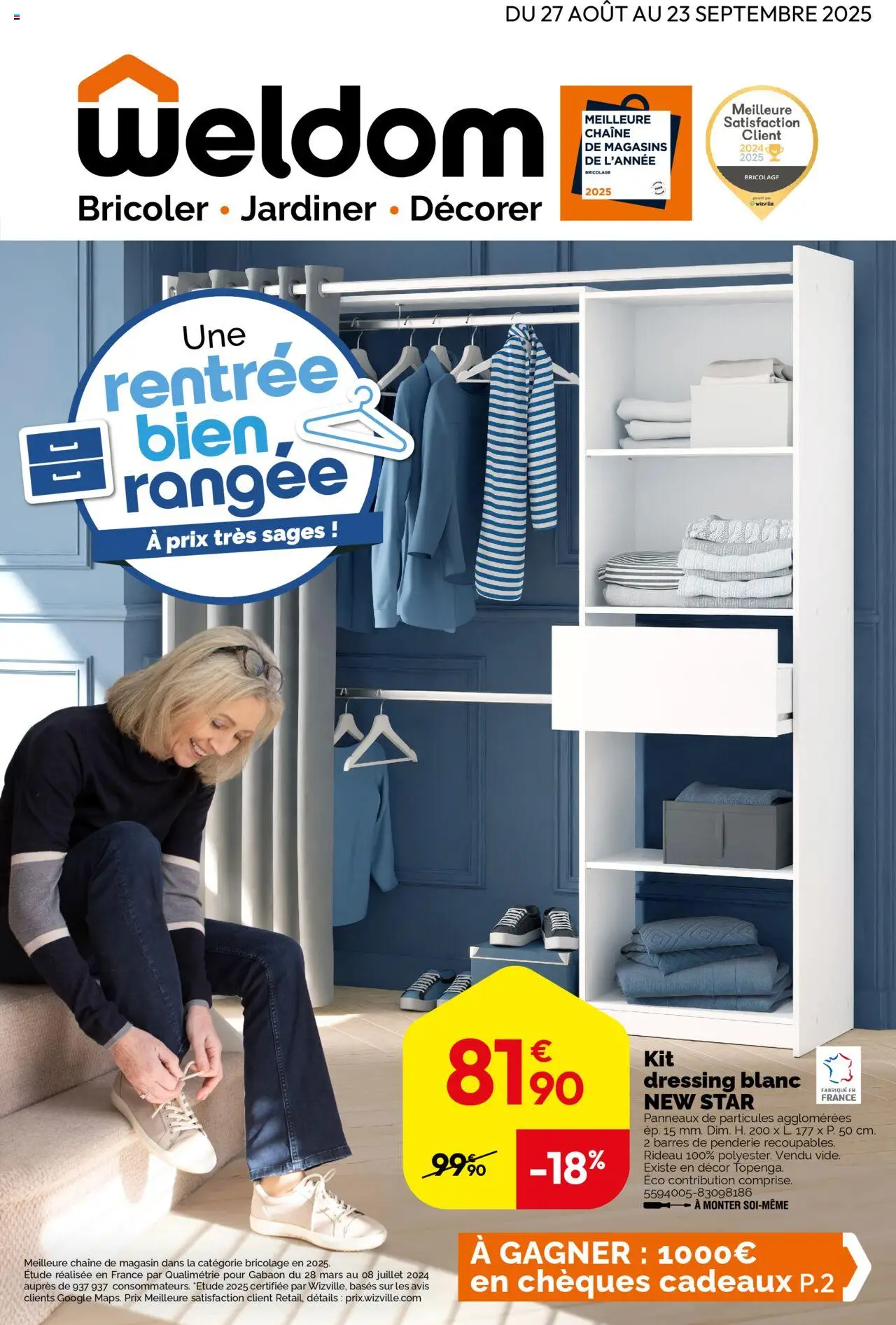 Catalogue de la boutique Weldom valable du 27/08/2025 - Page numéro 1