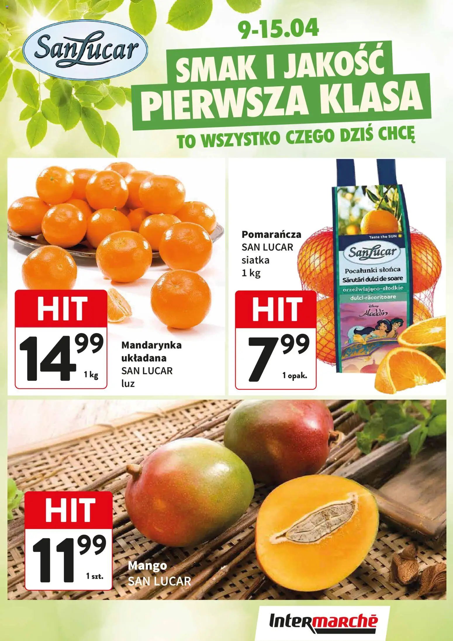 Pogląd gazetki "Intermarche gazetka - Świeży Hit" ze sklepu Intermarche ważnej od 09.04.2026