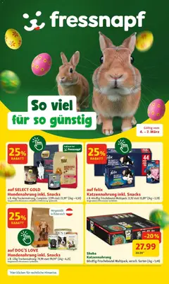 Vorschau der Angebote: Fressnapf Fressnapf Angebote gültig ab 04.03.2026