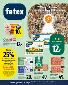 Eksempel på tilbudsavis Tilbudsavis fra butik Føtex gyldig fra 16/01/2026