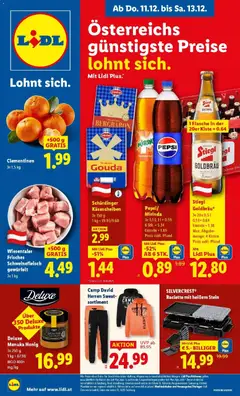 Vorschau der Angebote: Lidl Jenbach, Eferding, Dornbirn gültig ab 11.12.2025
