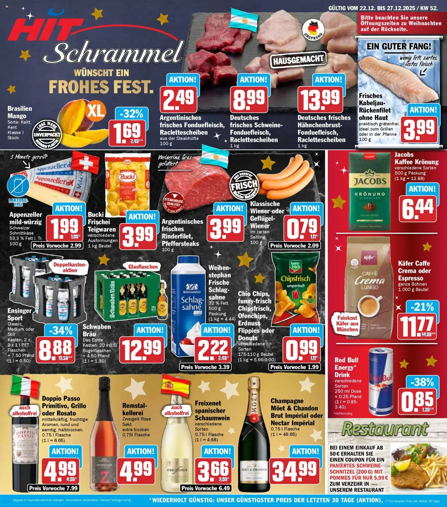 Vorschau von dem Prospekt des Geschäftes HIT, gültig ab dem 22.12.2025