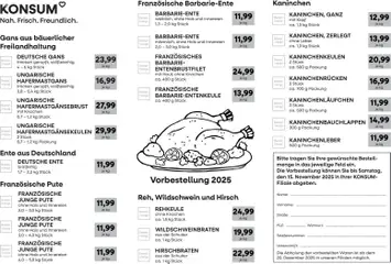 Vorschau von dem Prospekt des Geschäftes KONSUM Leipzig, gültig ab dem 15.11.2025