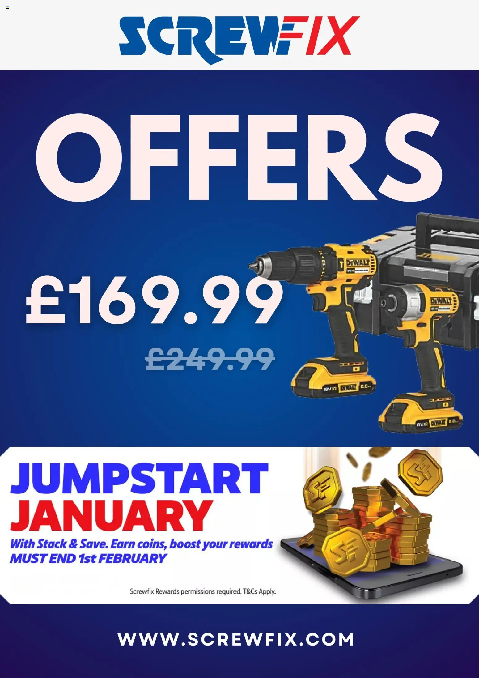 Preview of Screwfix Offers valid from 24/01/2026