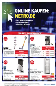 Vorschau von dem Prospekt des Geschäftes Metro, gültig ab dem 01.09.2025