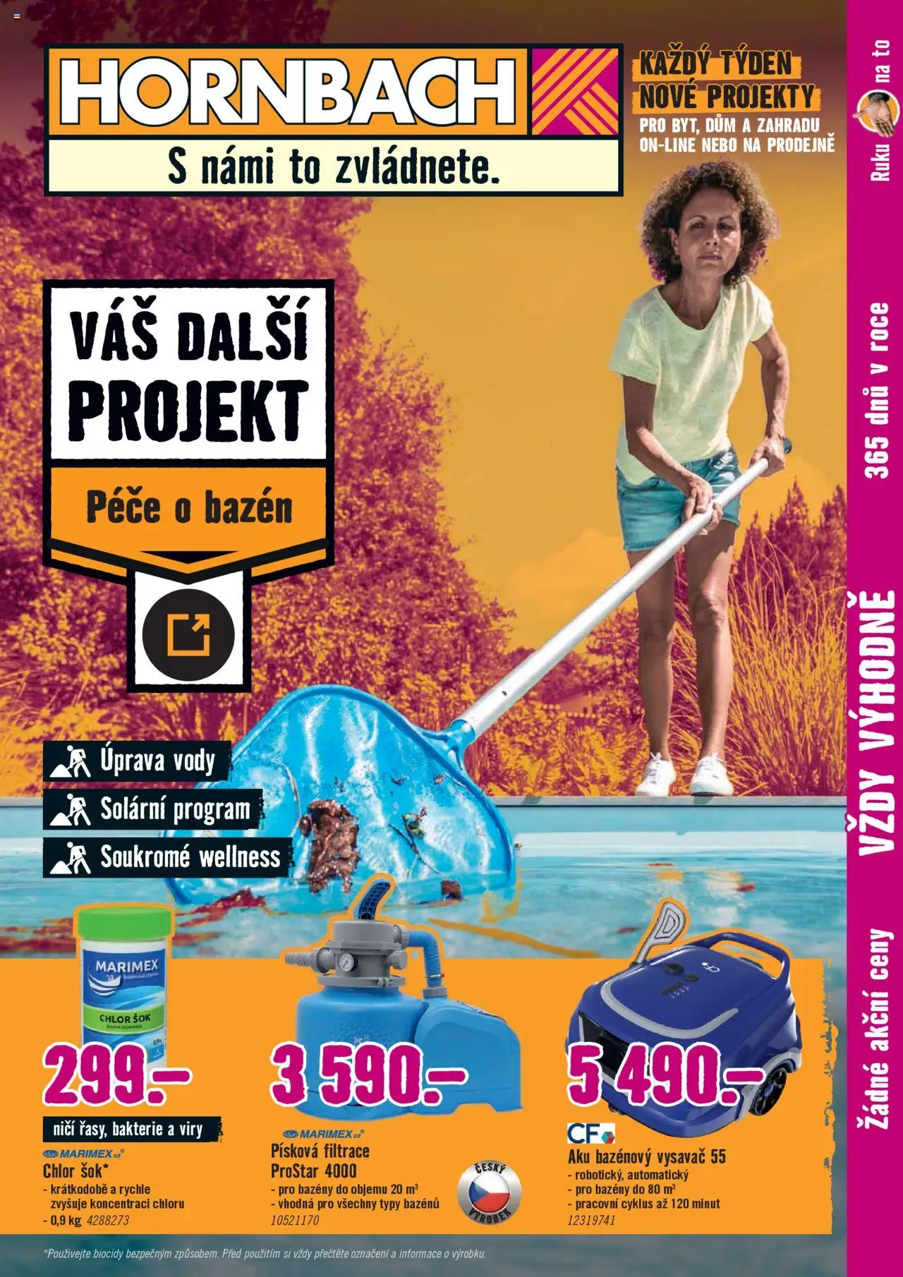  HORNBACH Leták - Péče o bazén (02.07.2025 - 16.07.2025)