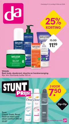 Voorbeeld van Folder van winkel Da geldig vanaf 09-02-2026