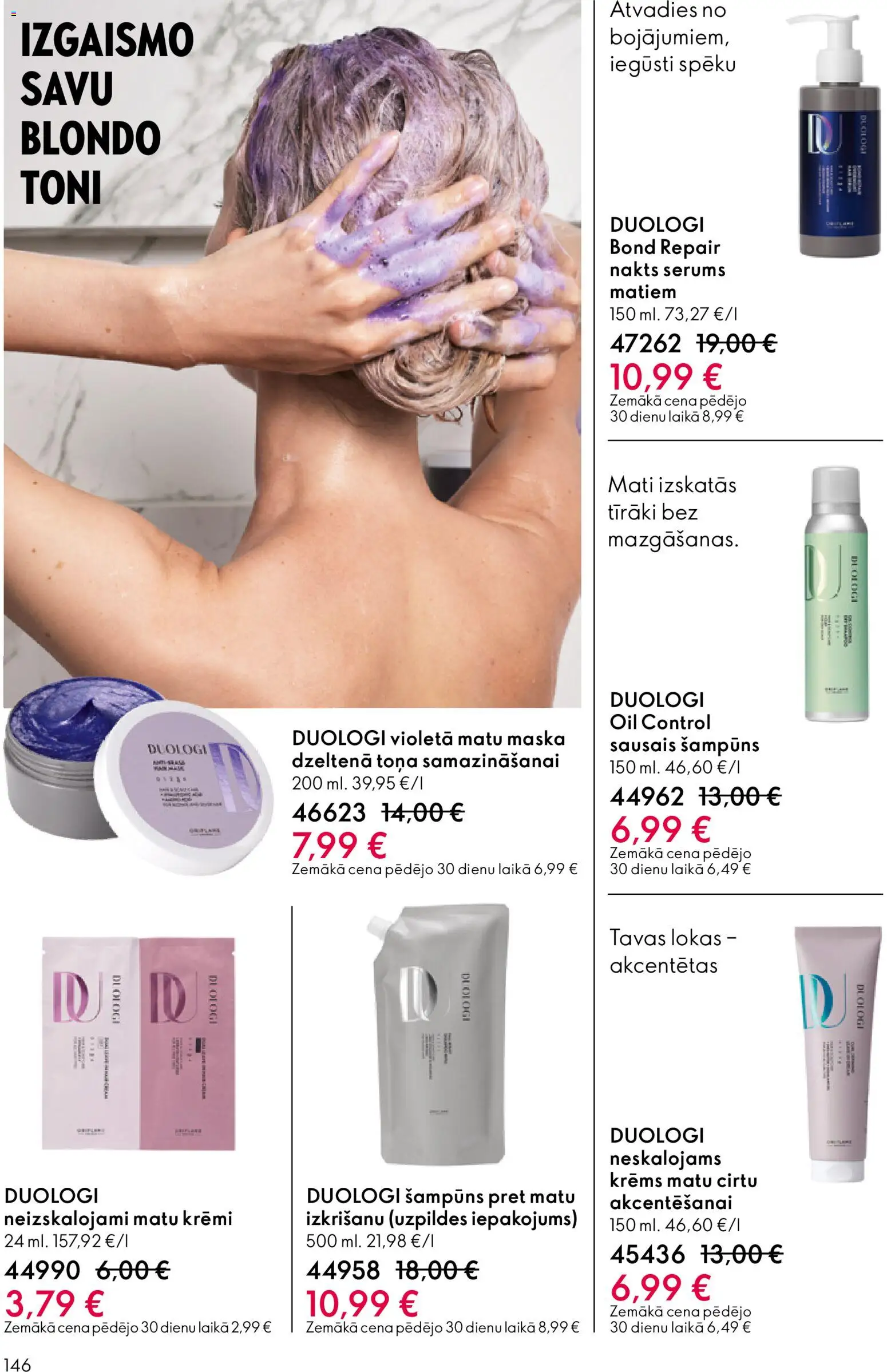 Skatīt Oriflame akciju bukletu, derīgs no 2025.12.10