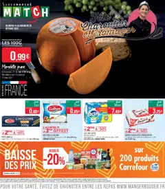 Prévisualisation de Fête du Charcutier et fromager | Meaux du magasin Match Supermarché formulaire valide 14/10/2025