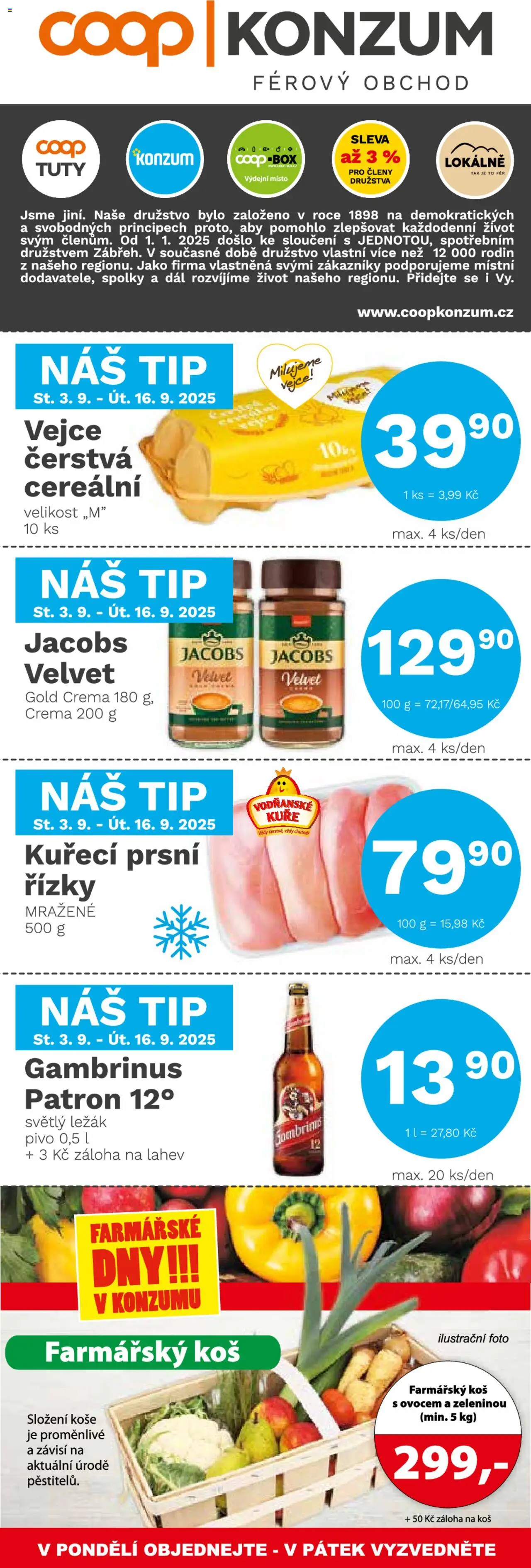  Konzum Leták (03.09.2025 - 16.09.2025)