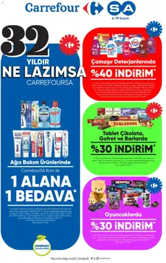 CarrefourSA Katalog 06.11.2025 - Broşürünün önizlemesi