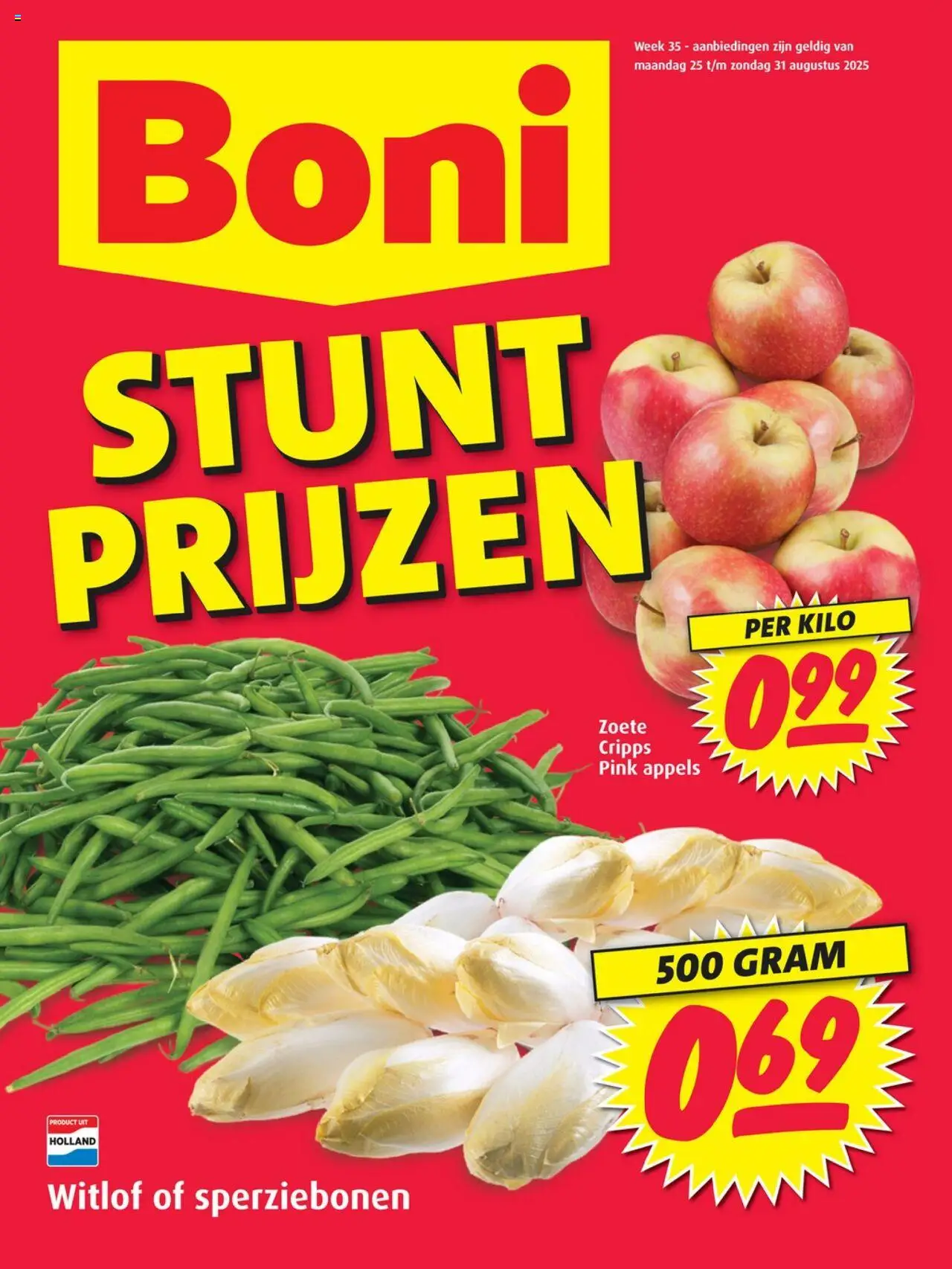Boni shop Folder week 35 geldig vanaf 25-08-2025 - Paginanummer 1