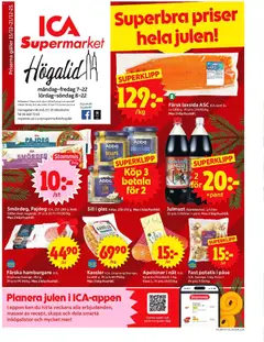 Förhandsgranska reklamblad Stockholm från butik ICA Supermarket gäller från 15/12/2025