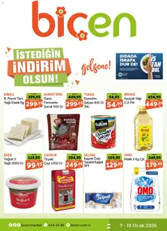 Biçen Market Katalog 07.01.2026 - Broşürünün önizlemesi