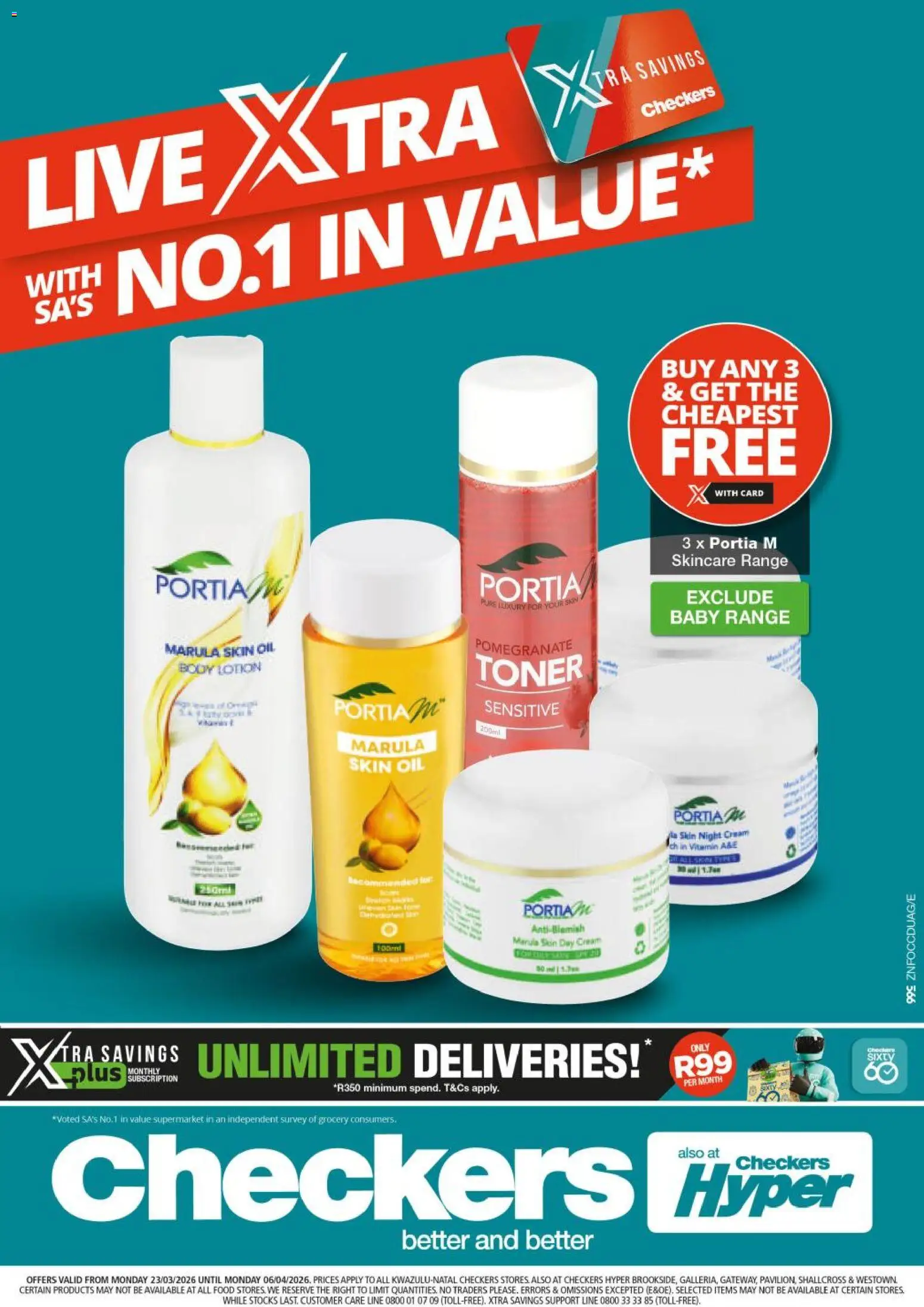 Preview of Checkers flyer valid from 23/03/2026