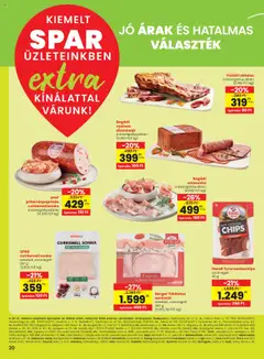 Interspar - SPAR extra ajánlat megtekintése, amely érvényes 2025.08.21.-től
