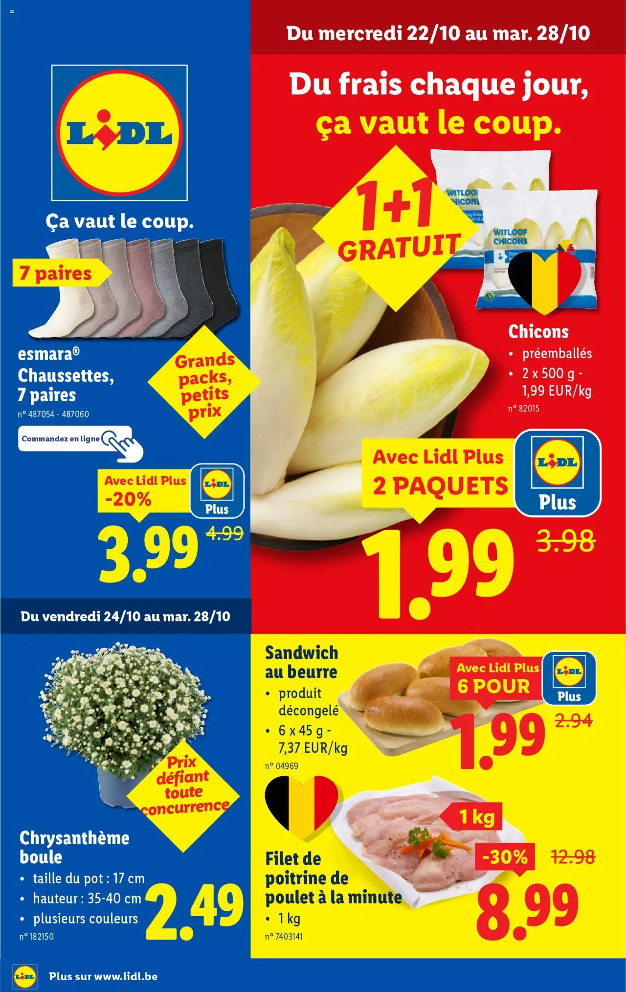 Lidl shop Folder week 43 geldig vanaf 22/10/2025 - Paginanummer 1