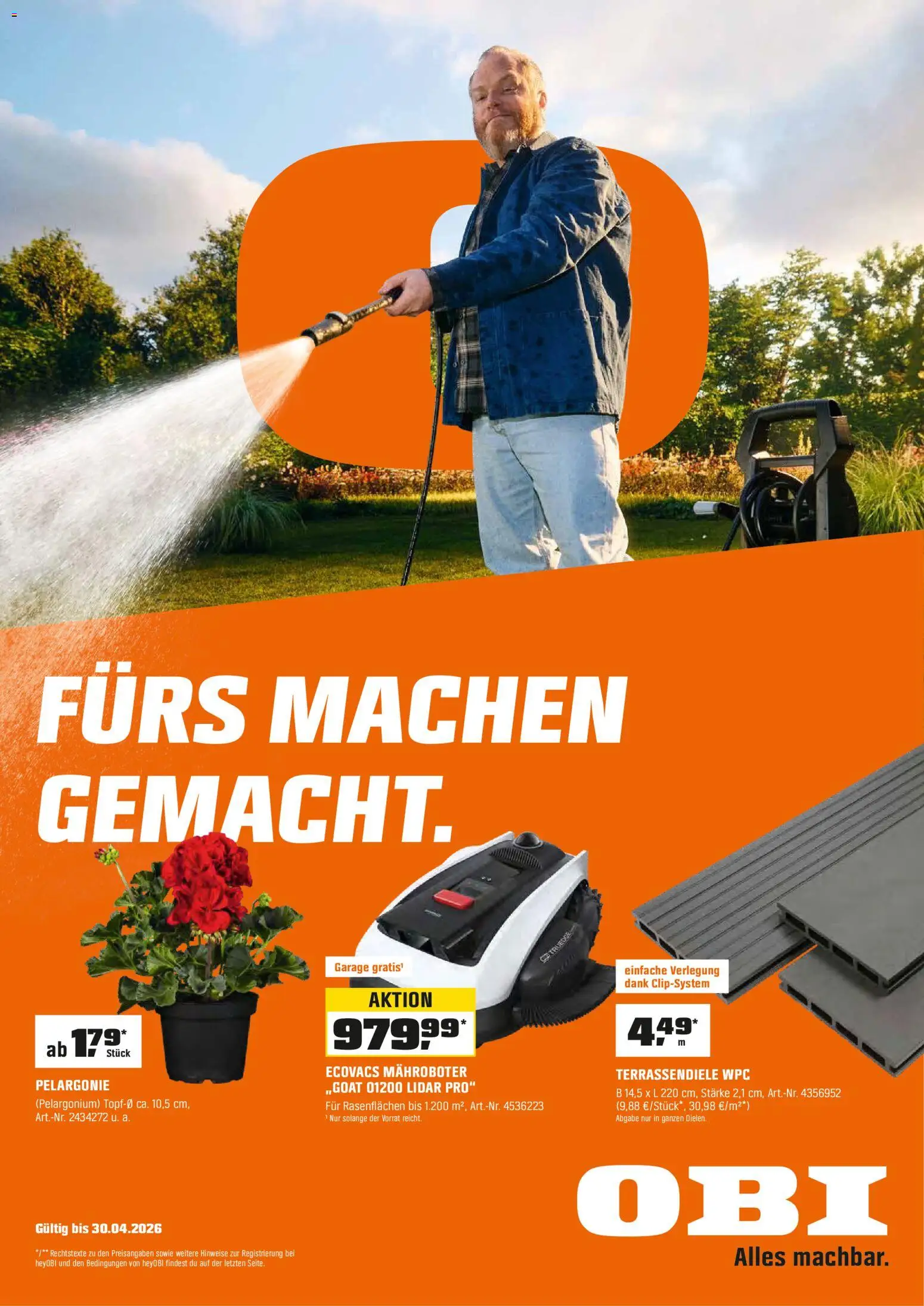Vorschau der Angebote: OBI OBI Flugblatt gültig ab 26.03.2026