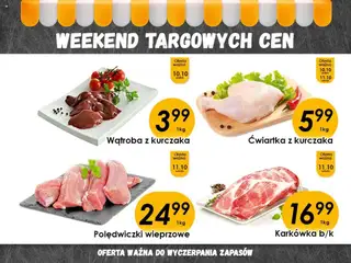 Pogląd gazetki "Weekend targowych cen" ze sklepu Piotruś Pan ważnej od 09.10.2025