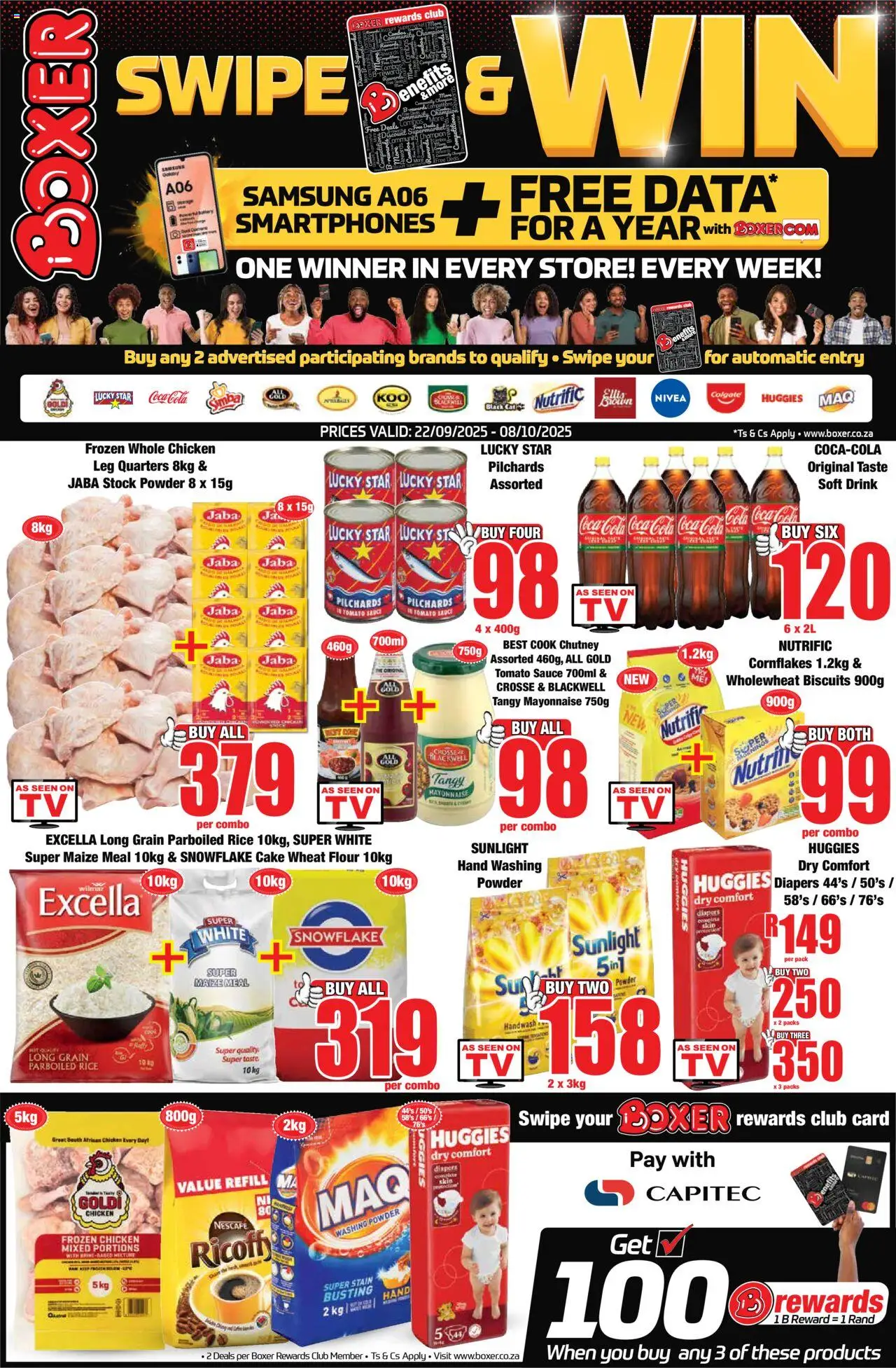 Boxer Limpopo, Mpumalanga - Specials from 22/09 - 08/10/2025 > Promotions