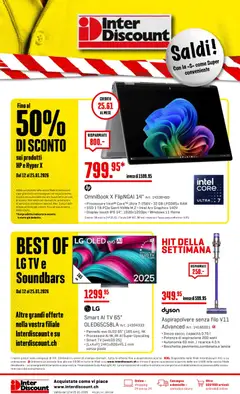 Vorschau des Merkblatts Aktionen IT vom Shop Interdiscount gültig von 12.01.2026 bis 25.01.2026