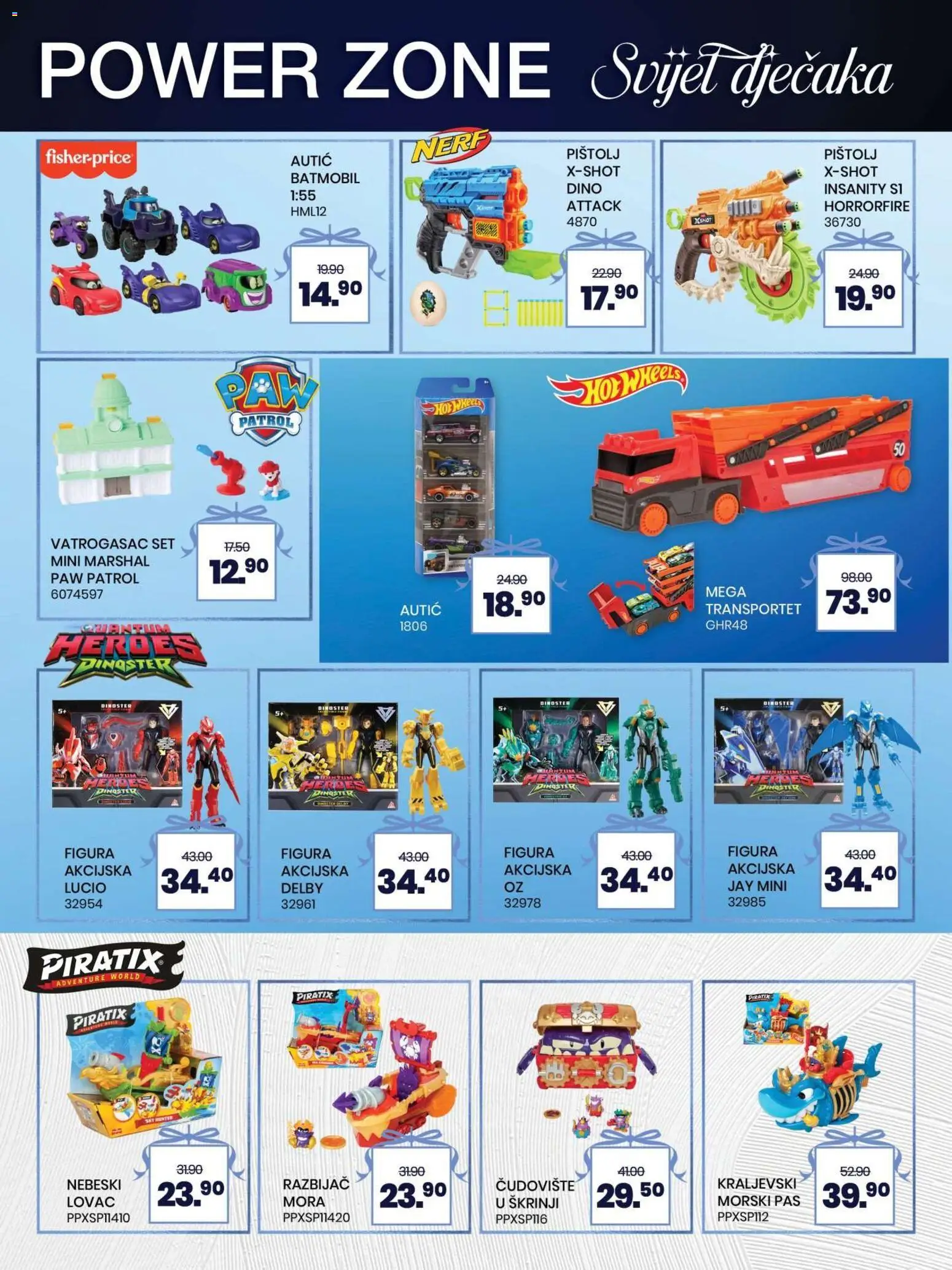 Pregled letka Čarobni svijet igračaka trgovine FIS vrijedi od 2025.12.01