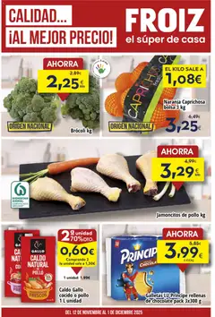 Vista previa del folleto de la tienda Froiz válido desde el 12/11/2025 