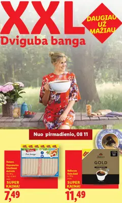 LIDL parduotuvės leidinio Leidinys - XXL savaitė galiojančio nuo 2025.08.11 peržiūra