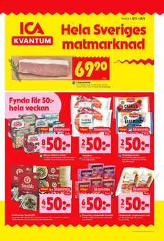 Förhandsgranska reklamblad Täby från butik ICA Kvantum gäller från 12/01/2026