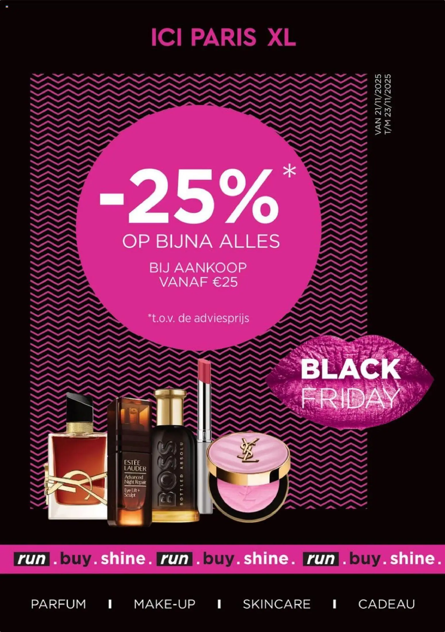 Voorbeeld van Black Friday van winkel ICI Paris XL geldig vanaf 17-11-2025 - Parfum