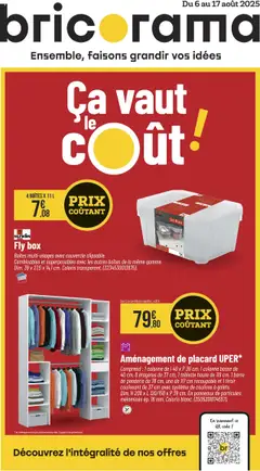 Prévisualisation de Catalogue du magasin Bricorama formulaire valide 06/08/2025